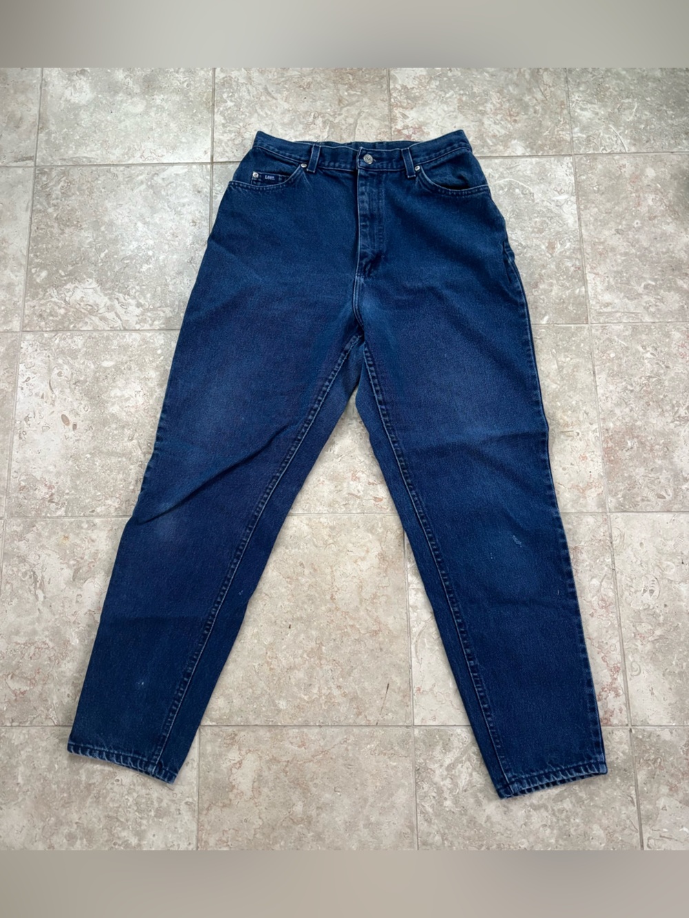 Lee women’s high waisted jeans size 14 MED mom jean